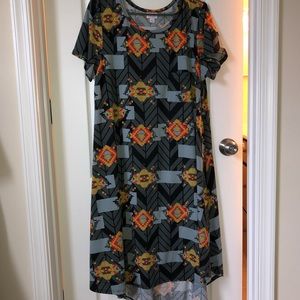 Lularoe Carly Dress, size L